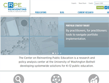 Tablet Screenshot of crpe.org